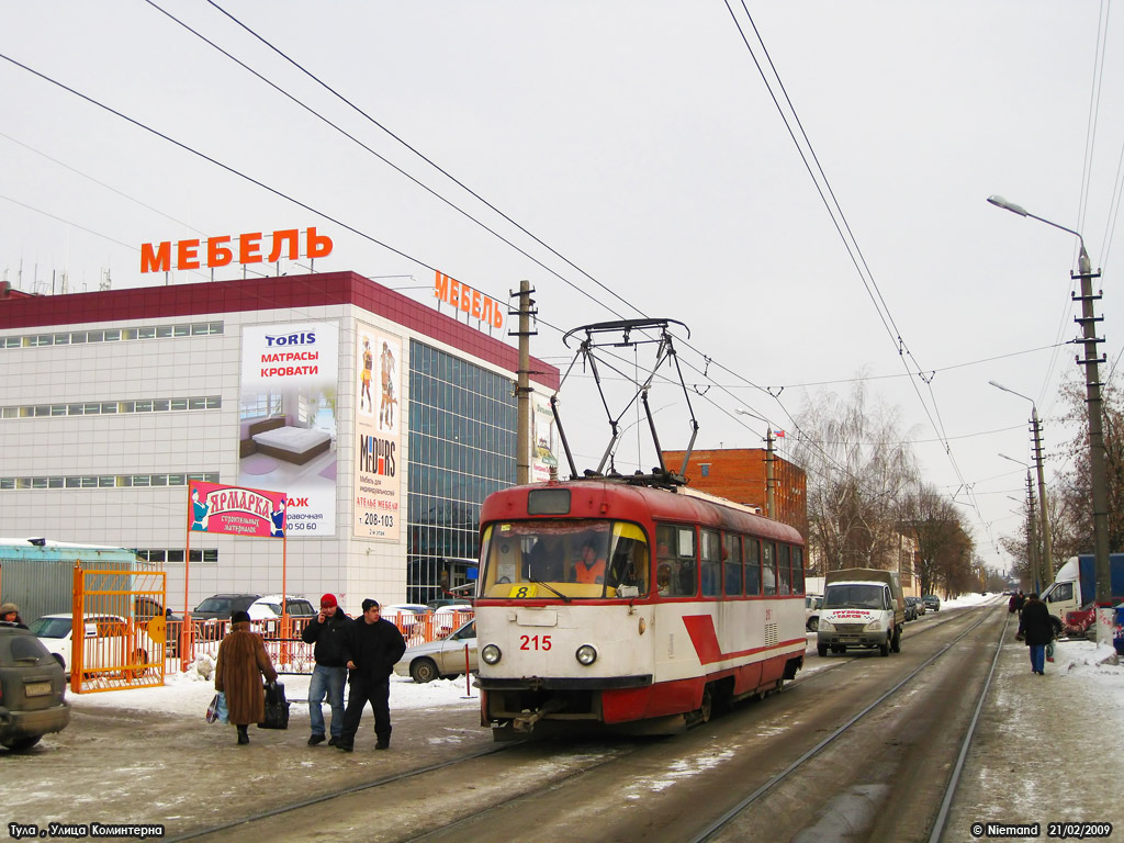 Tula, Tatra T3SU # 215