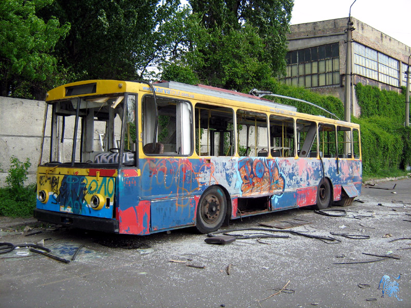 Kyjev, Škoda 14Tr02 č. 144; Kyjev — Trolleybus depots: 1. Old yard at Krasnoarmeiskaya (Velyka Vasylkivska) str.