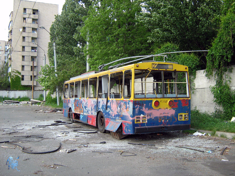 Kyjev, Škoda 14Tr02 č. 144; Kyjev — Trolleybus depots: 1. Old yard at Krasnoarmeiskaya (Velyka Vasylkivska) str.