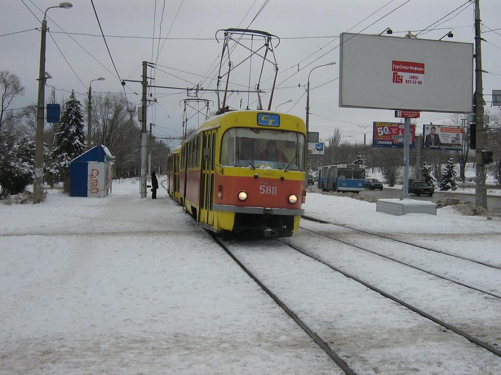 Volgograd, Tatra T3SU # 5811