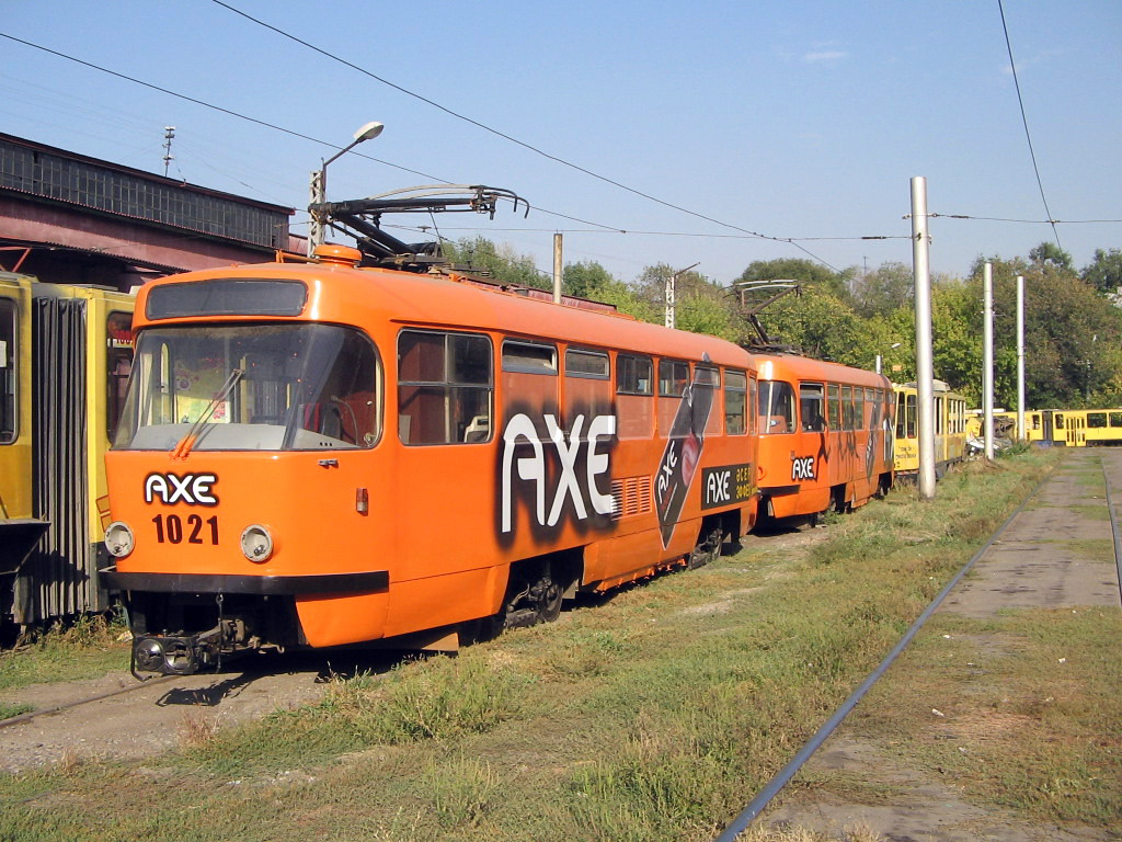 Алматы, Tatra T3DC1 № 1021