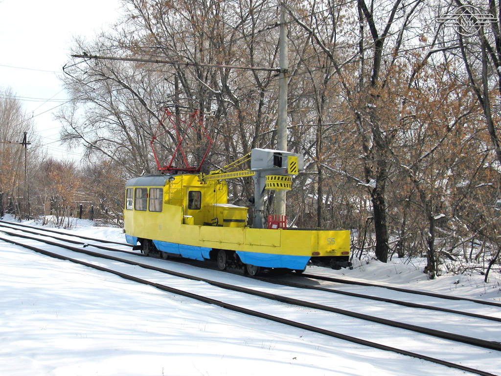 Волгоград, Tatra T3SU (двухдверная) № 55