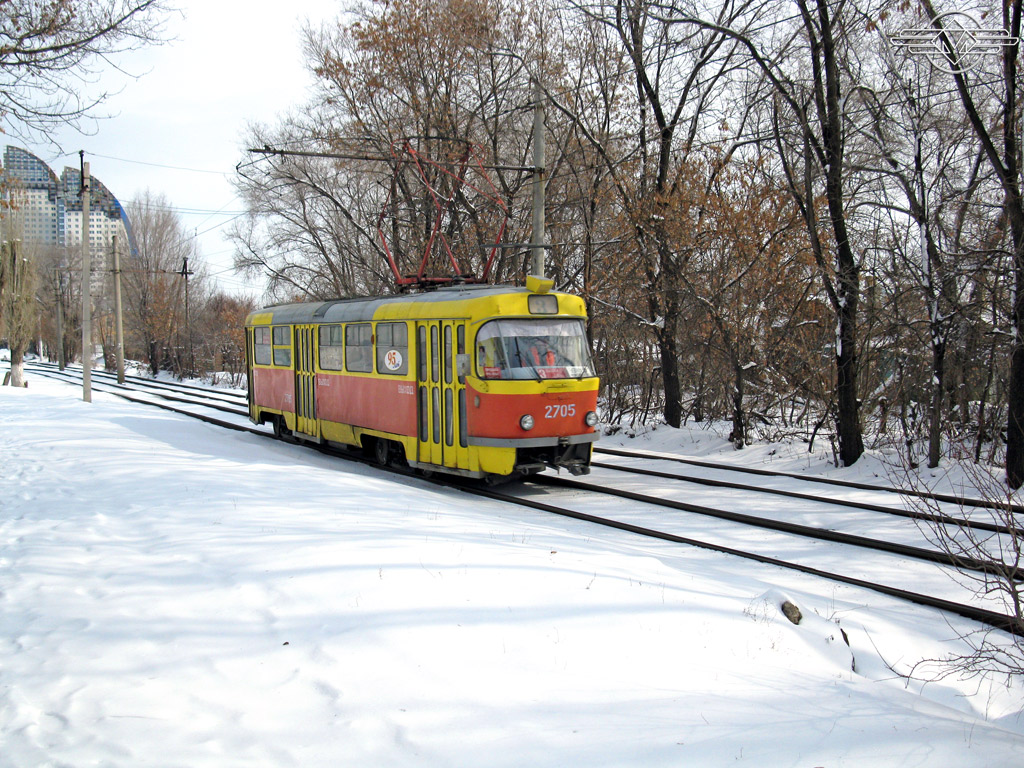 Волгоград, Tatra T3SU № 2705
