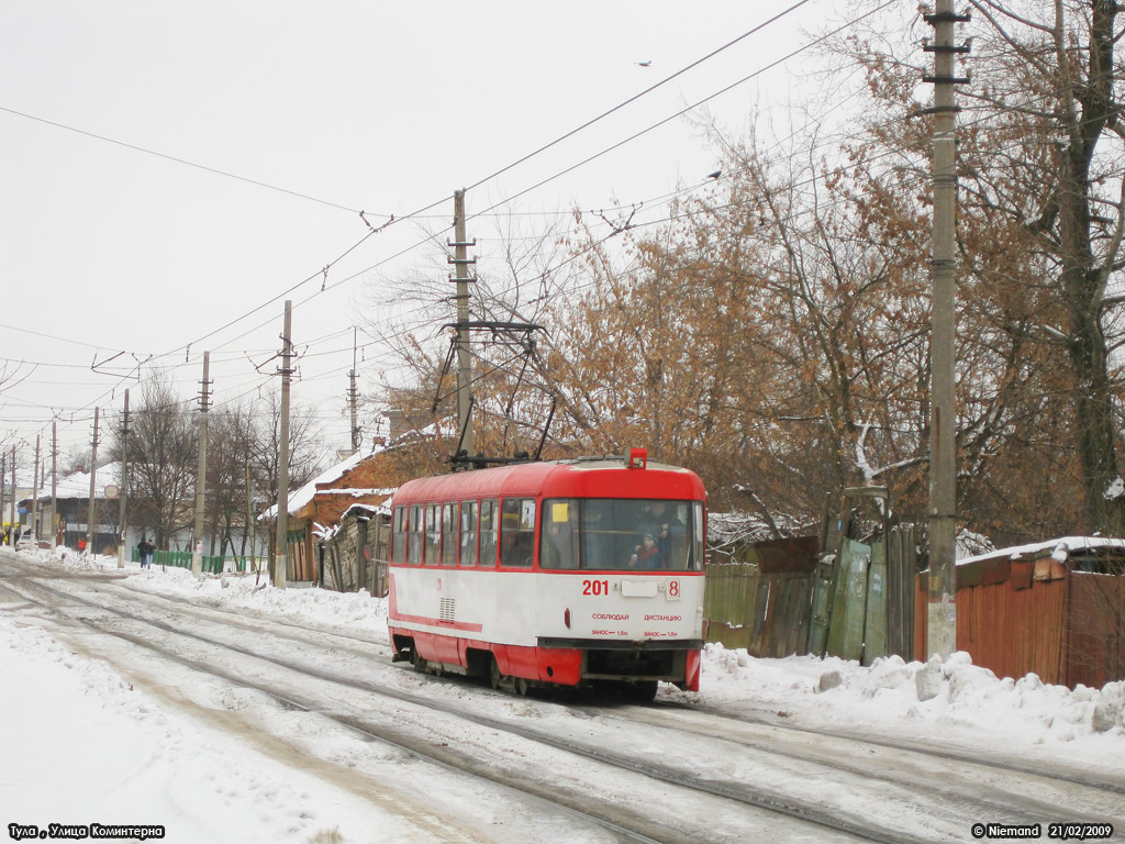 Тула, Tatra T3SU № 201