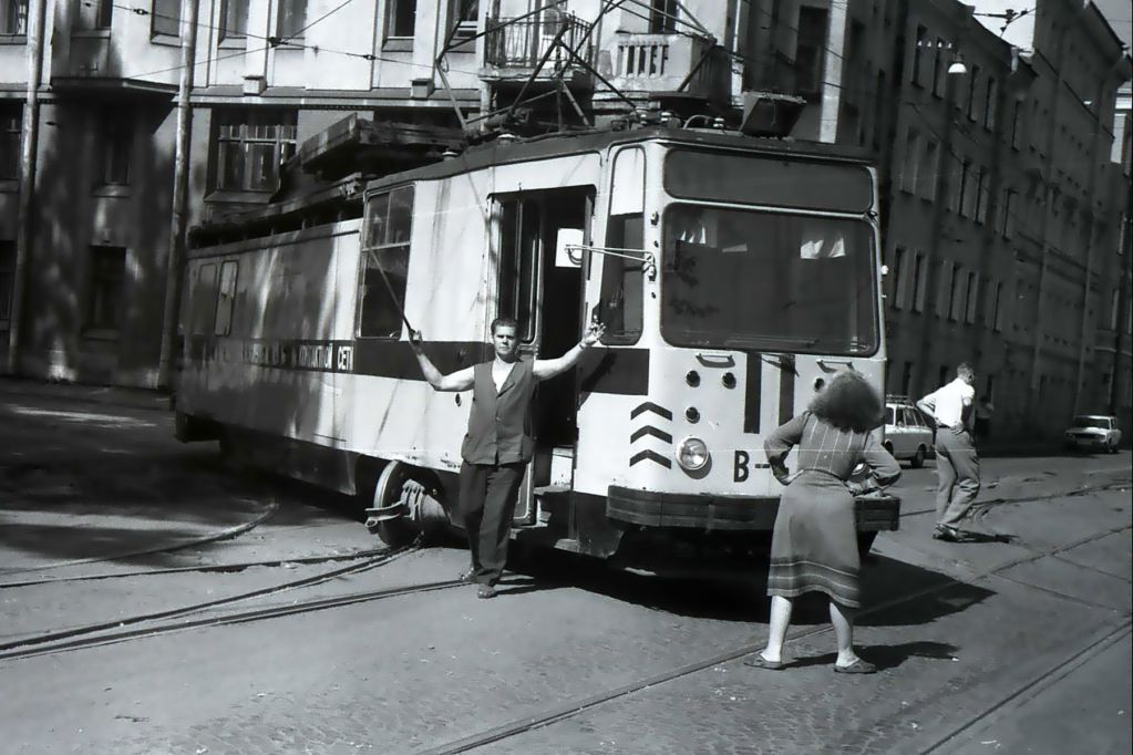 Saint-Petersburg, TS-7B # В-4; Saint-Petersburg — Historic tramway photos