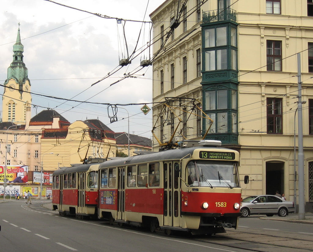 Брно, Tatra T3M № 1583