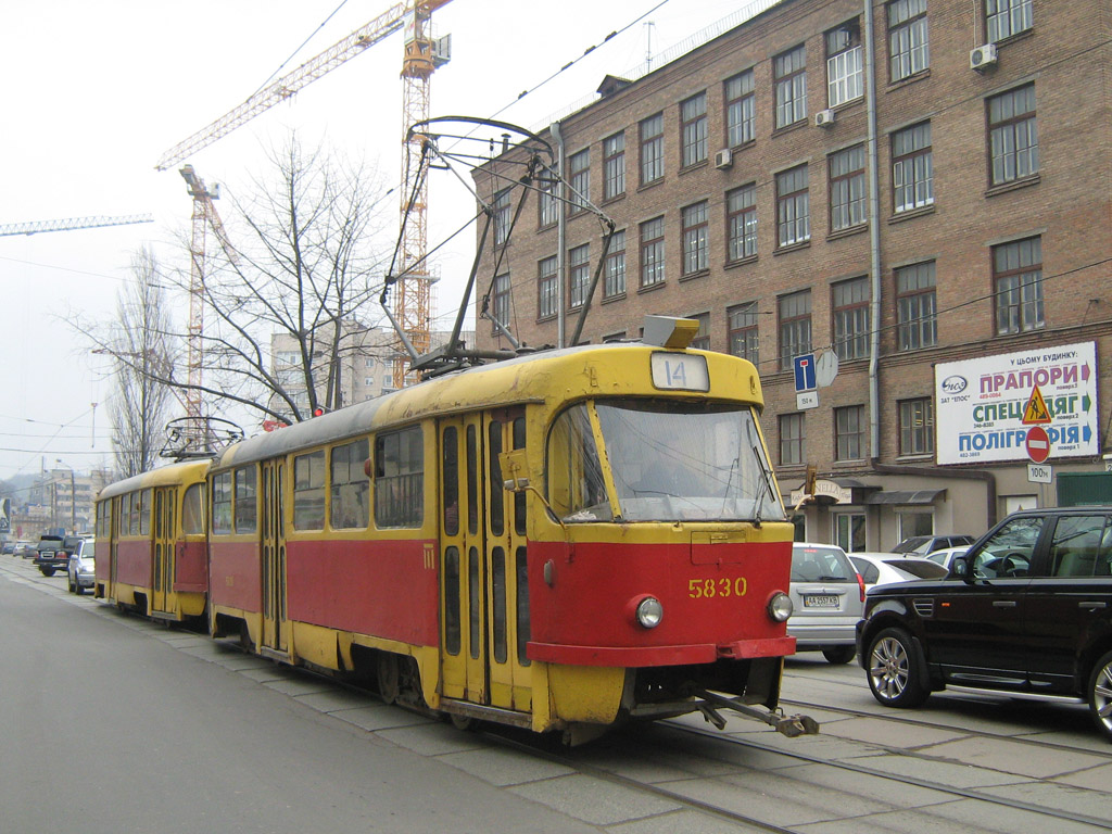 Kiova, Tatra T3SU # 5830