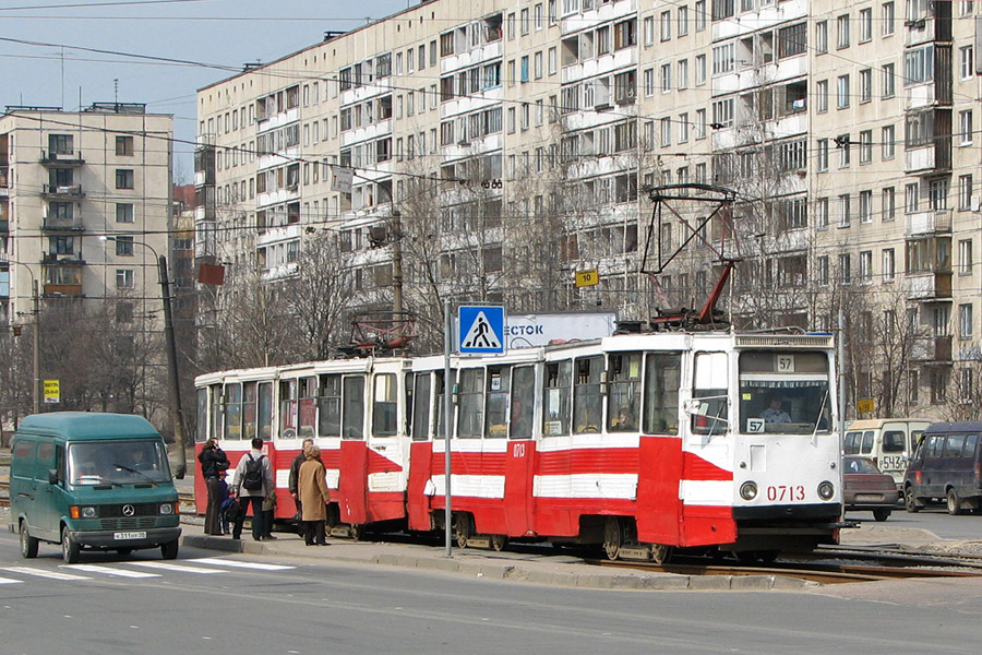 Санкт-Петербург, 71-605 (КТМ-5М3) № 0713