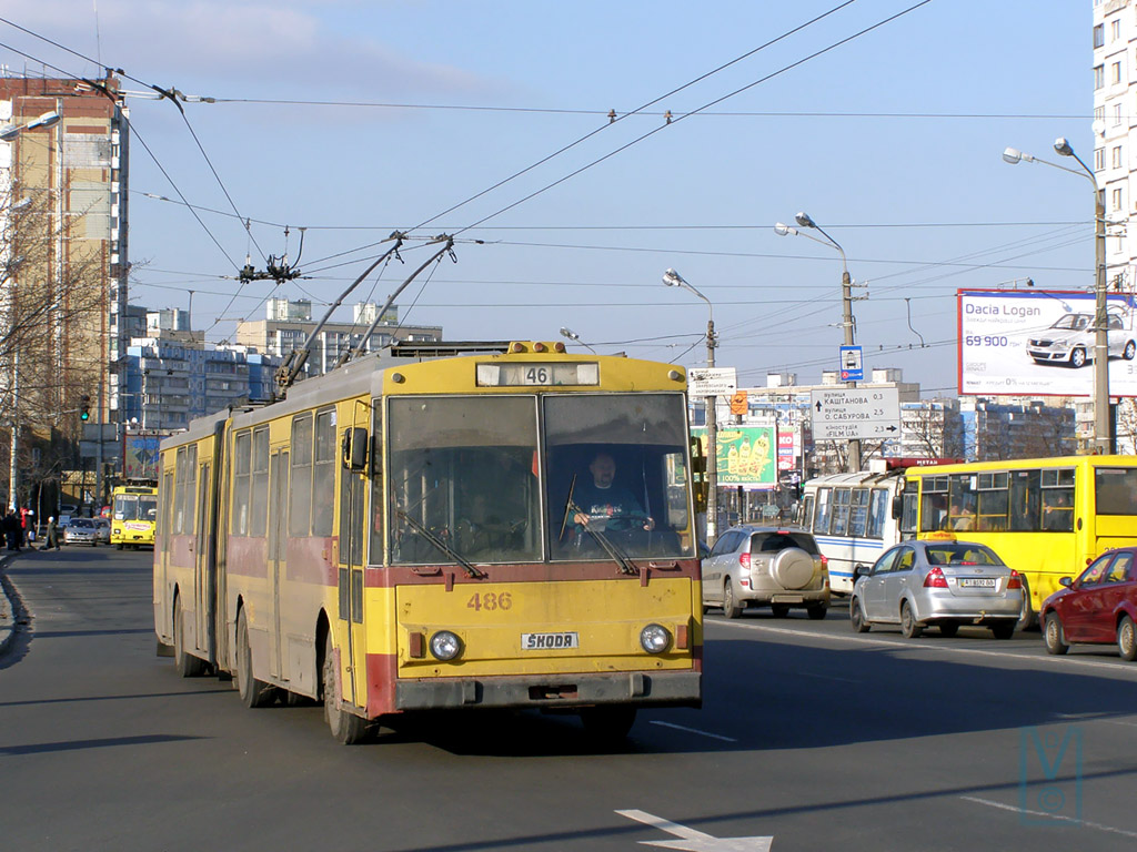 Киев, Škoda 15Tr03/6 № 486