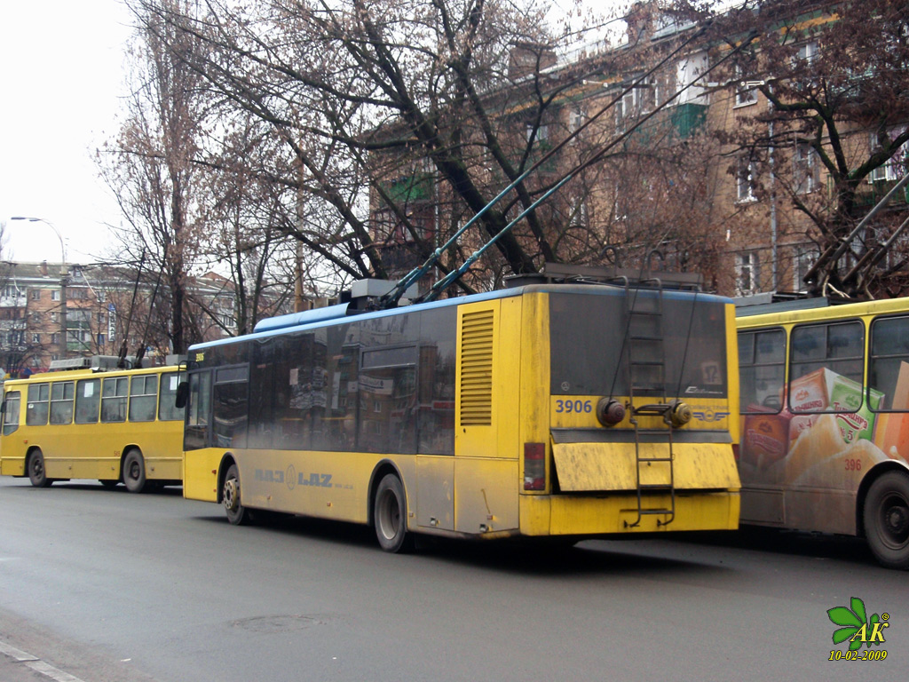 Киев, ЛАЗ E183D1 № 3906