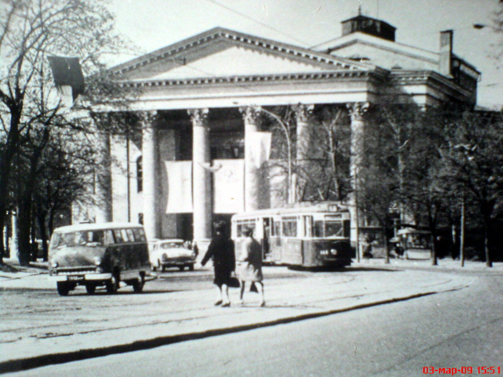 Калининград — Старые фото — Калининградский трамвай