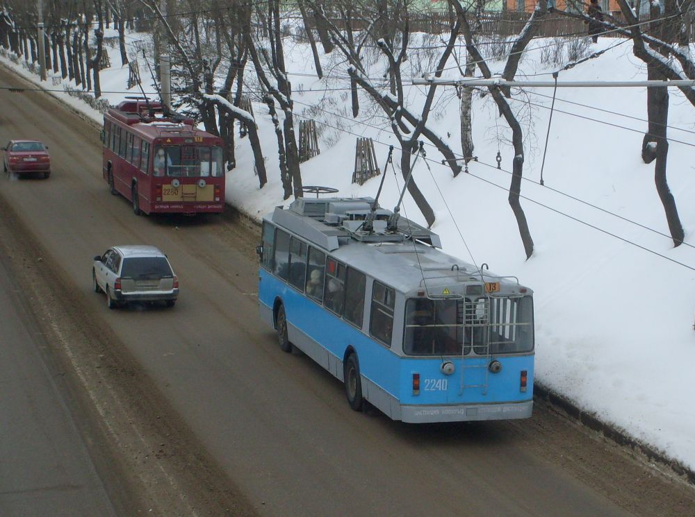 Стерлитамак, БТЗ-52011 № 2240; Стерлитамак, БТЗ-5276-04 № 2280