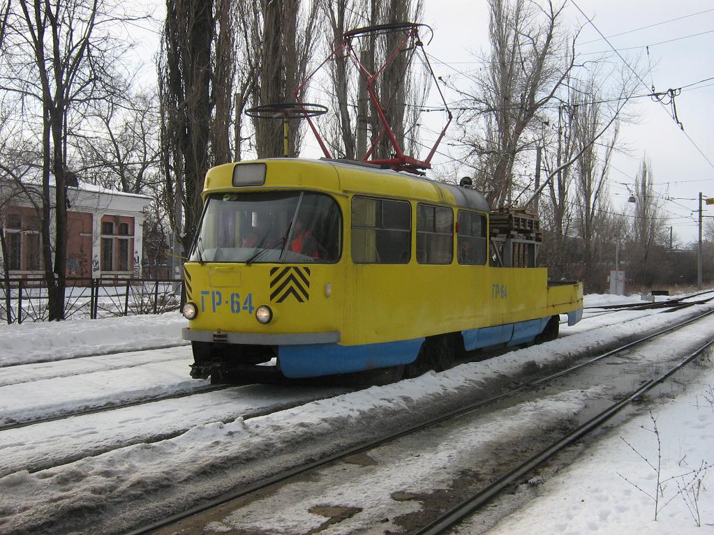 Волгоград, Tatra T3SU (двухдверная) № 64