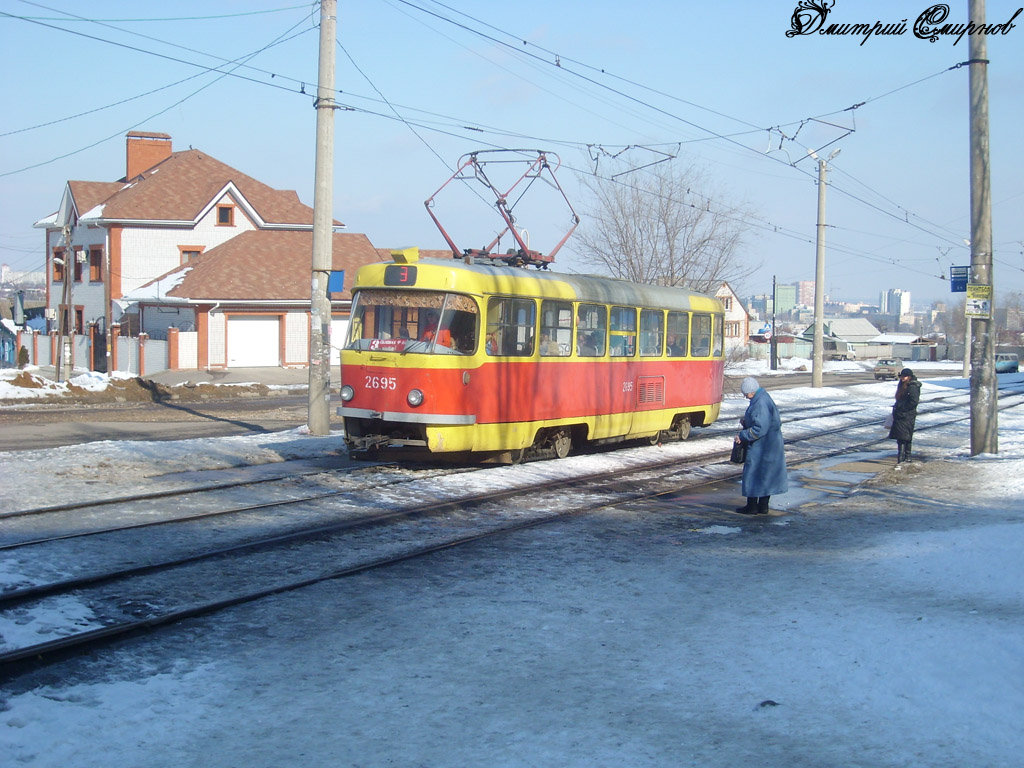 Волгоград, Tatra T3SU № 2695