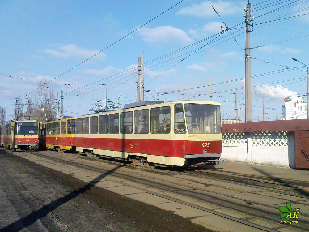 Киев, Tatra T6B5SU № 025