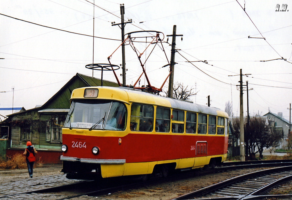 Волгоград, Tatra T3SU (двухдверная) № 2464