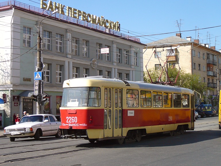 Ижевск, Tatra T3SU (двухдверная) № 2260