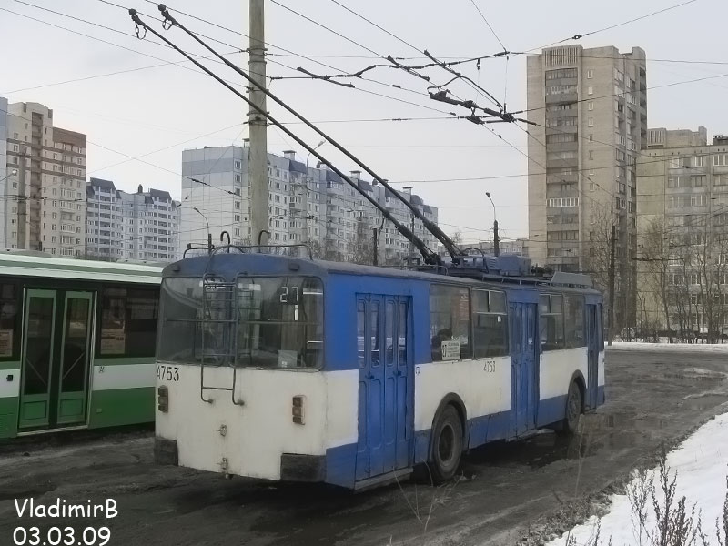 Санкт-Петербург, ЗиУ-682В № 4753