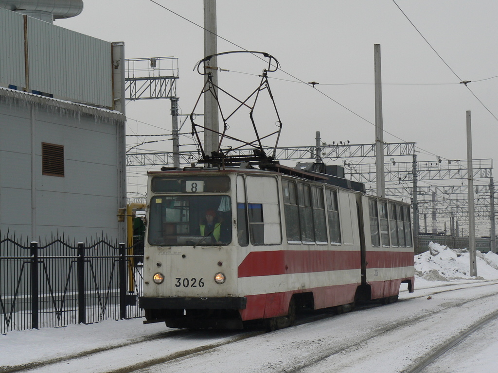Санкт-Петербург, ЛВС-86К № 3026