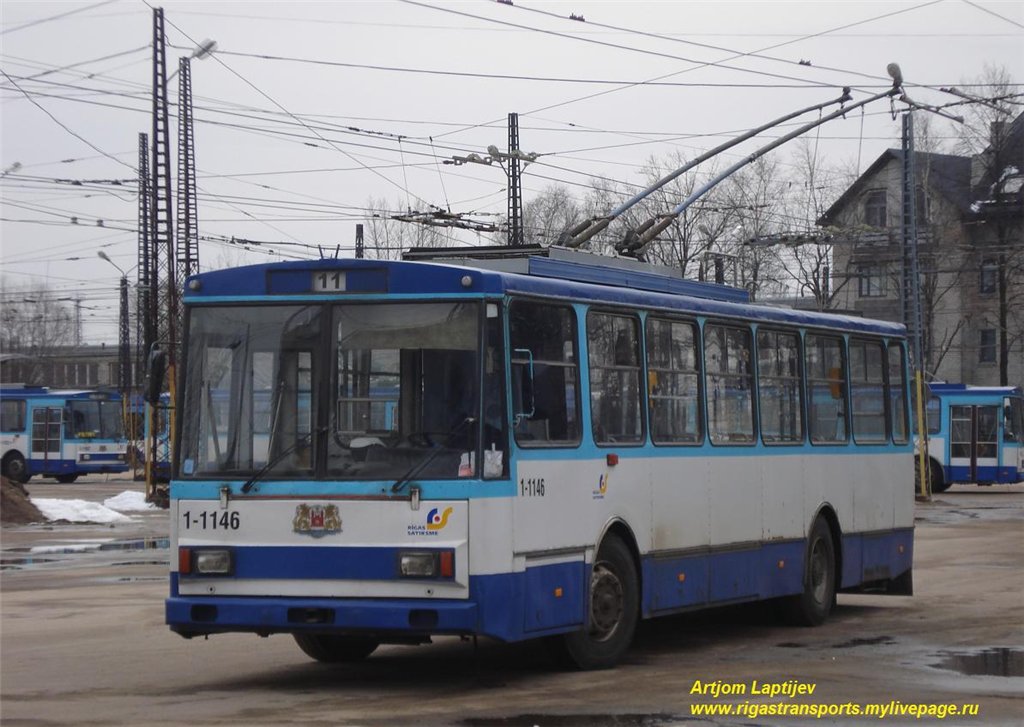 Рига, Škoda 14Tr02 № 1-1146