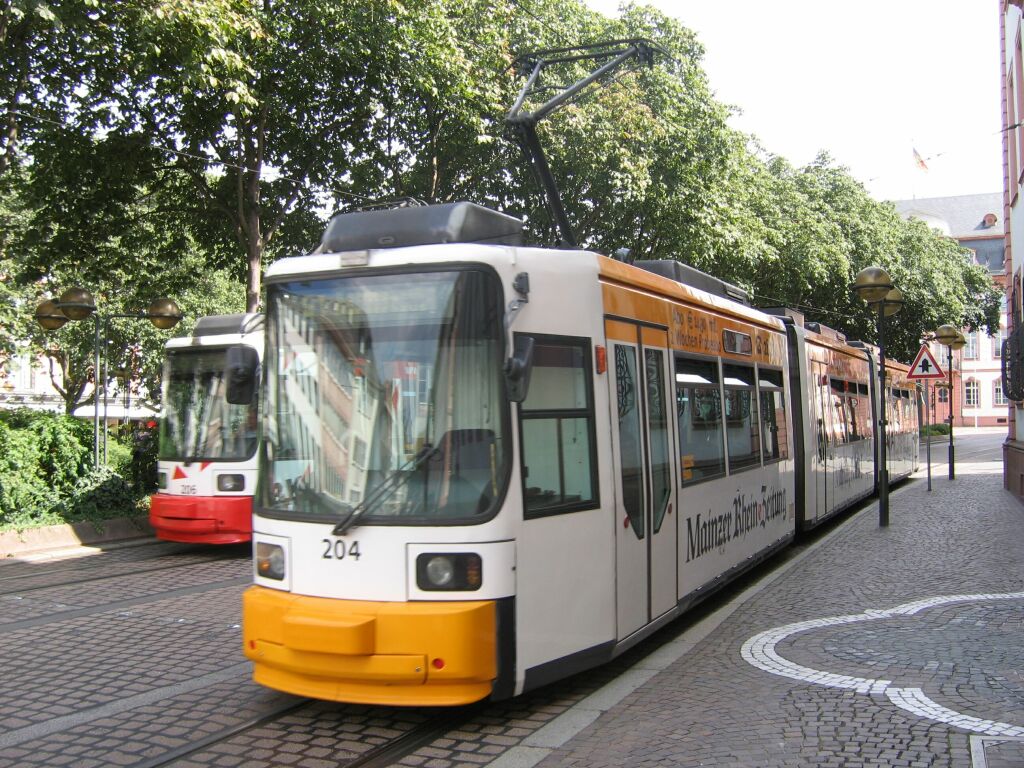 Майнц, Adtranz GT6M-ZR № 204