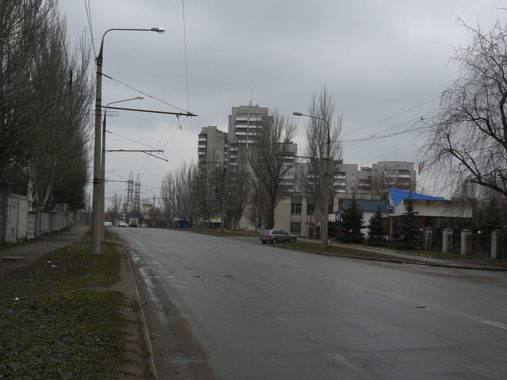 Zaporižia — Trolleybus line across Khortytsia Island