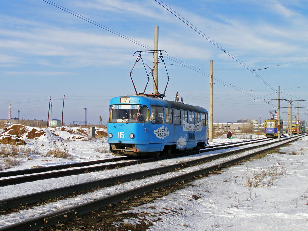Волжский, Tatra T3SU № 115
