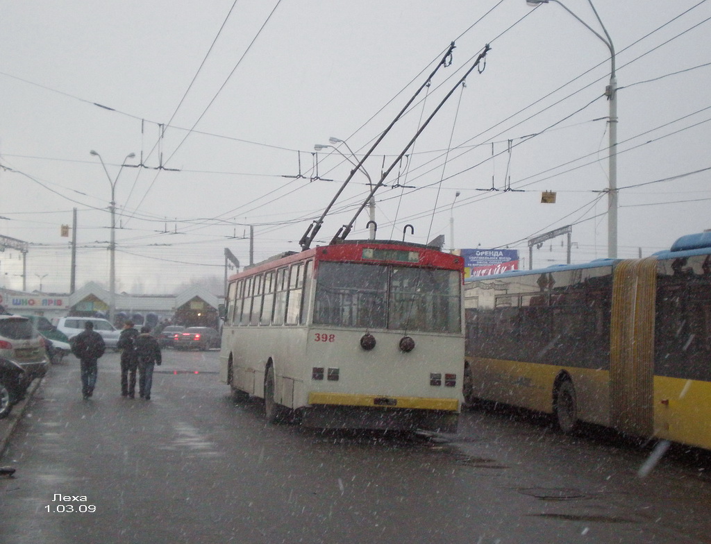 Киев, Škoda 14Tr89/6 № 398