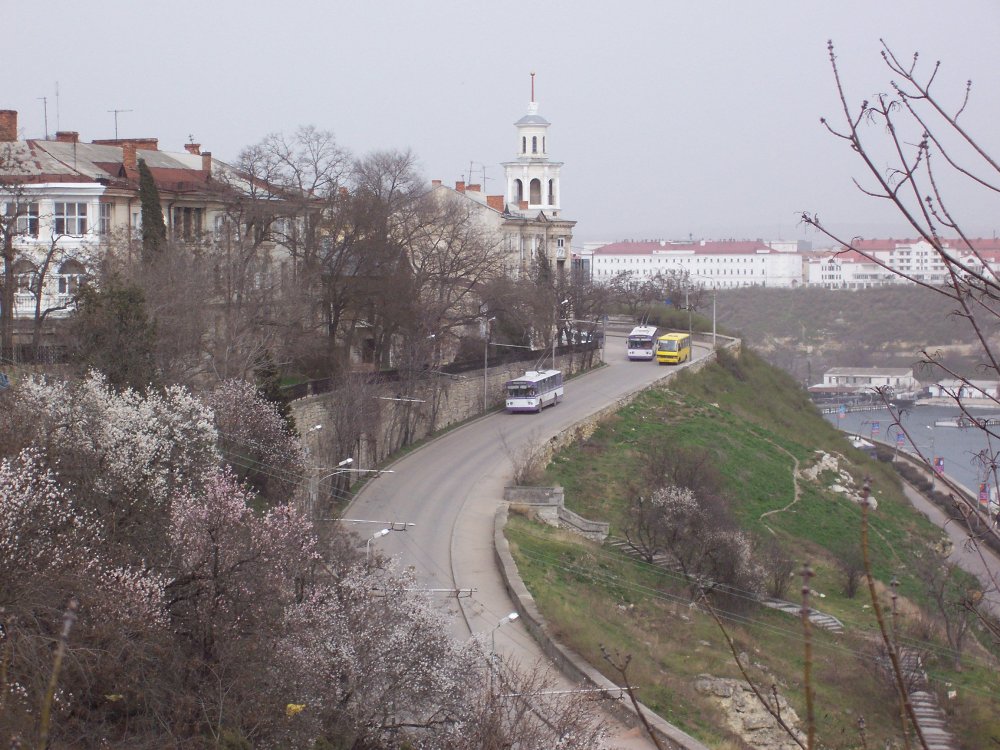 Sébastopol — Trolleybus lines and rings