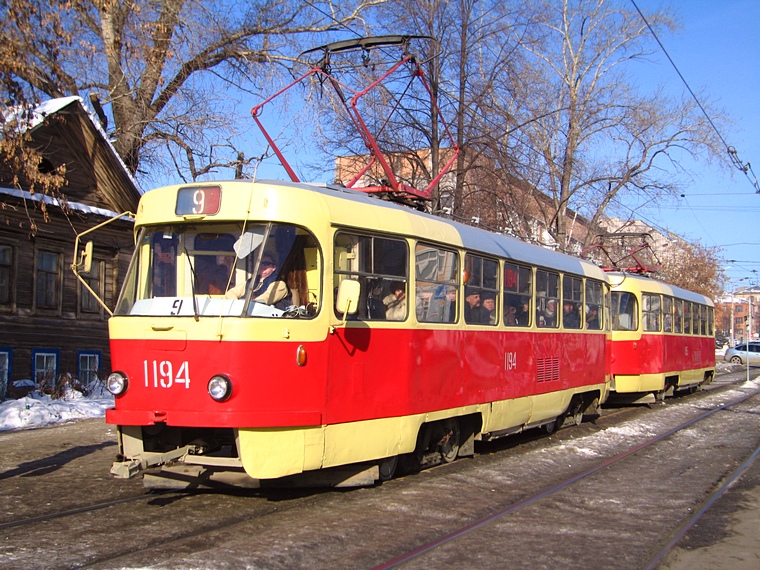 Ижевск, Tatra T3SU № 1194