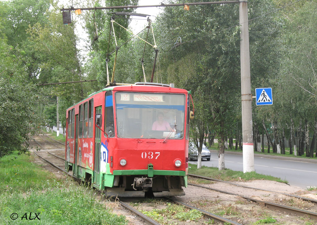 Курск, Tatra T6B5SU № 037