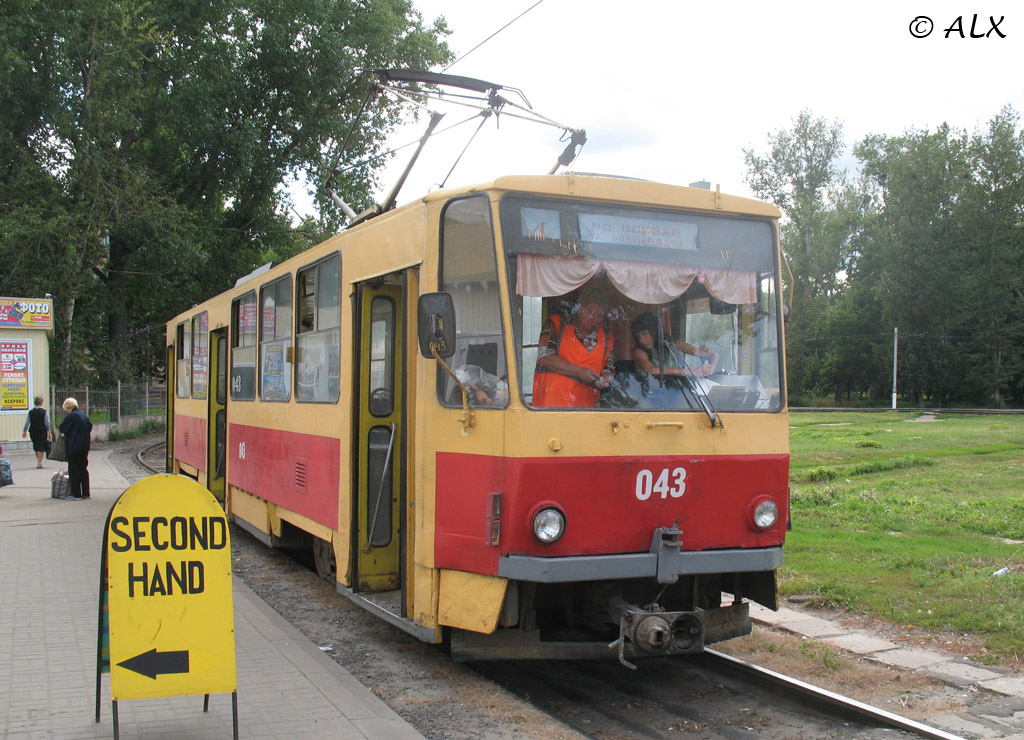 Курск, Tatra T6B5SU № 043