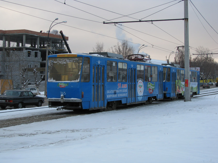Екатеринбург, Tatra T6B5SU № 765