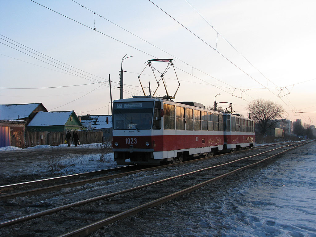 Самара, Tatra T6B5SU № 1023