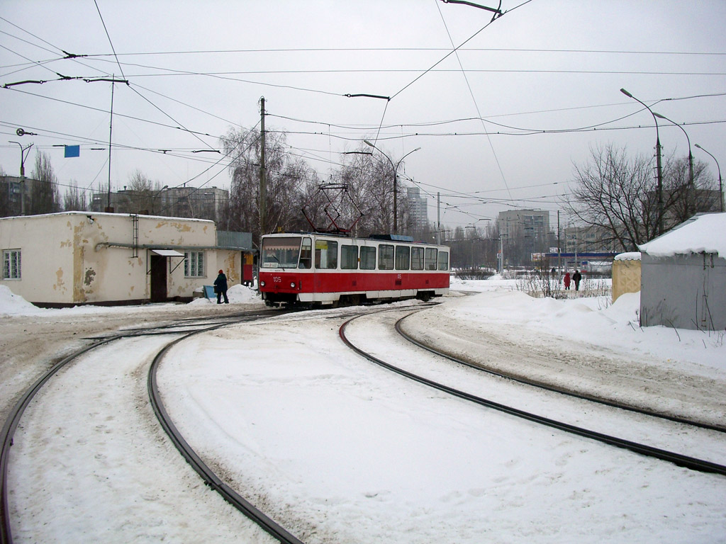 Lipetsk, Tatra T6B5SU № 105