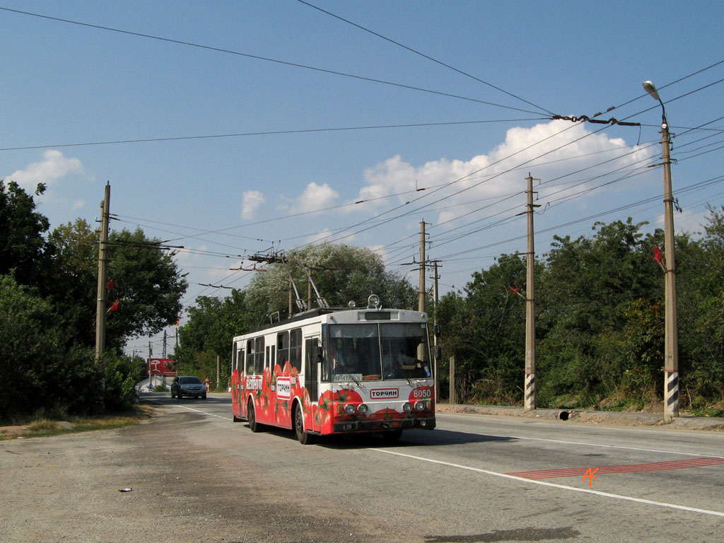 Крымский троллейбус, Škoda 14Tr02/6 № 8050