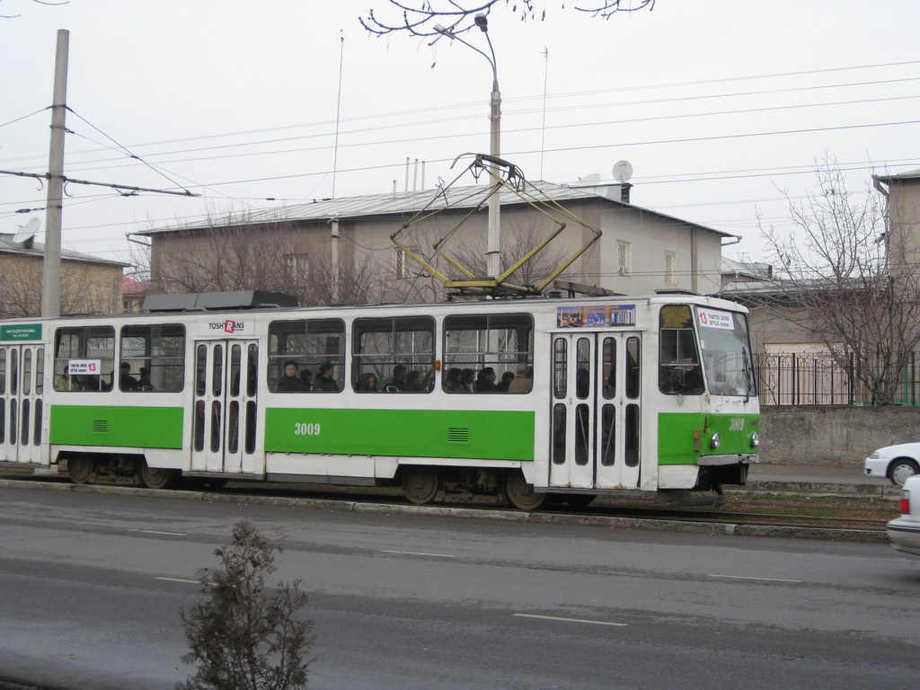 Ташкент, Tatra T6B5SU № 3009