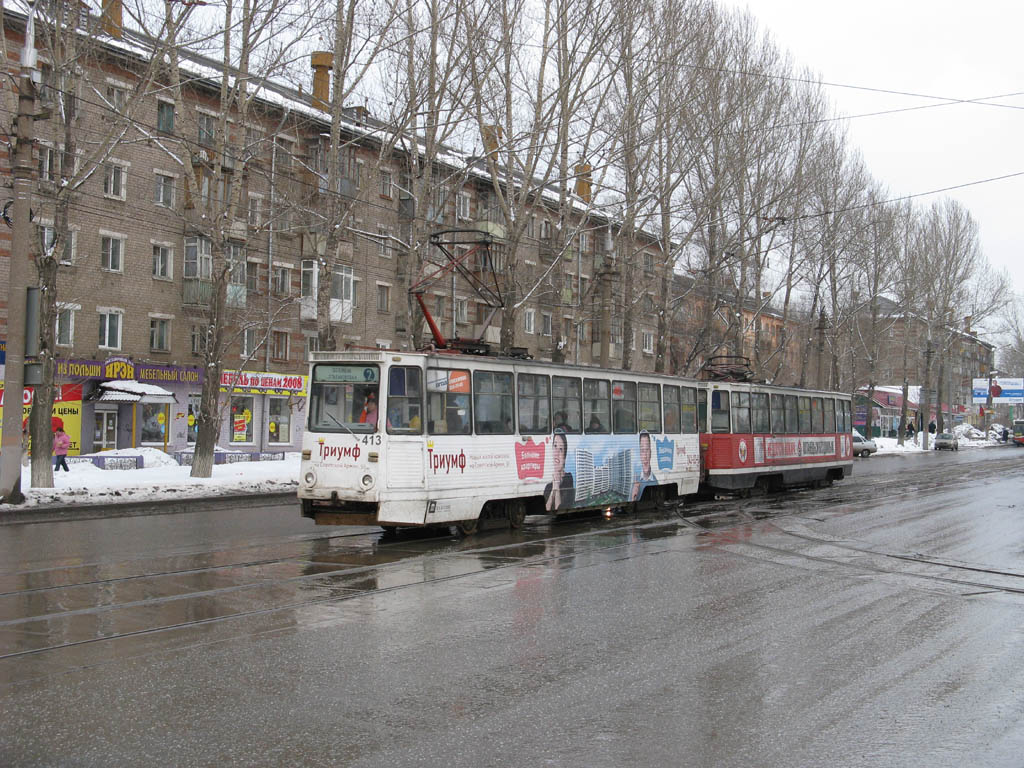 Пермь, 71-605 (КТМ-5М3) № 413; Пермь, 71-605А № 419