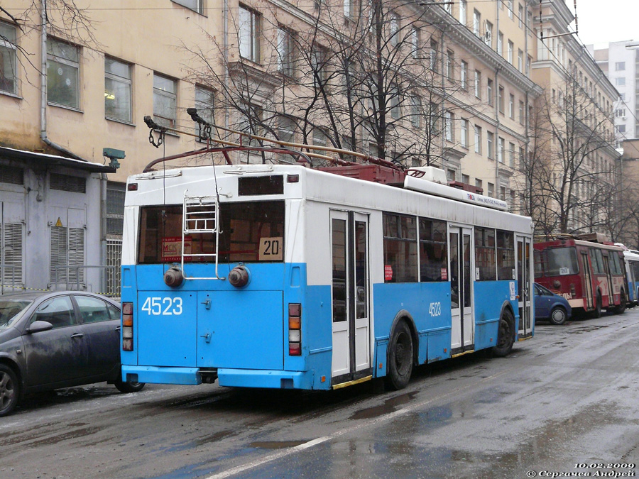 Москва, Тролза-5275.05 «Оптима» № 4523