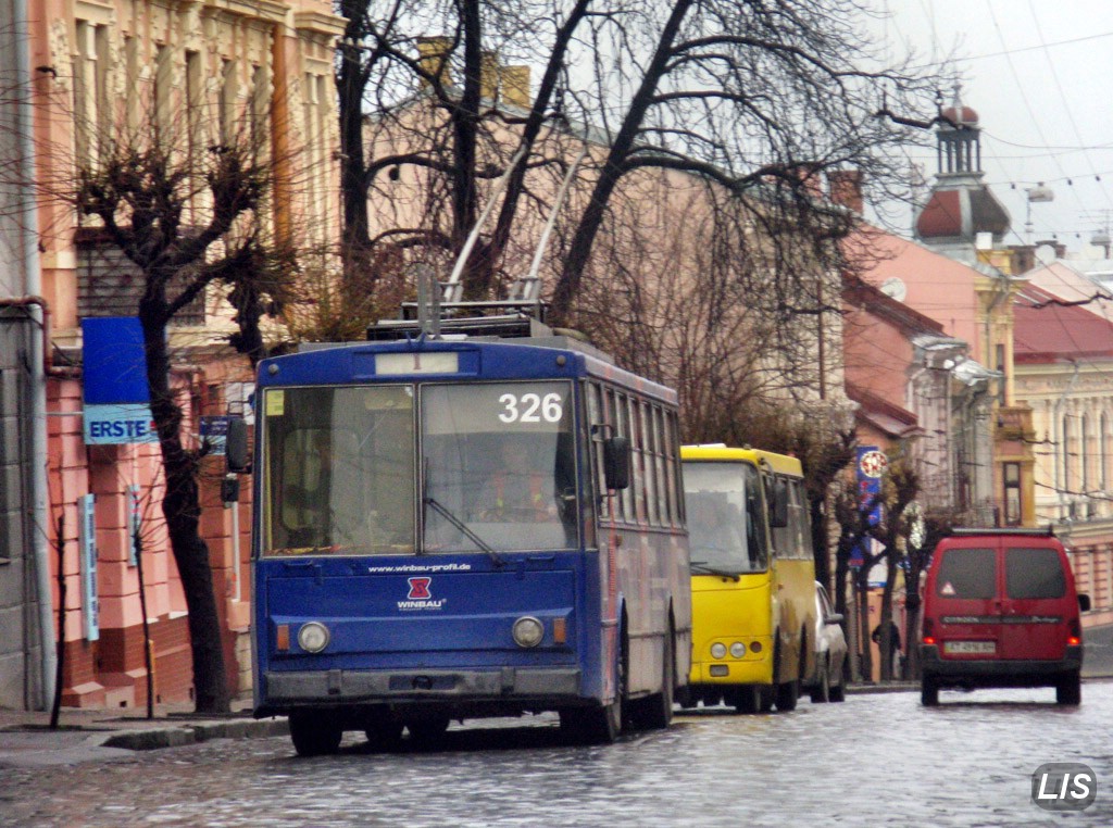 Czernowitz, Škoda 14Tr89/6 Nr. 326