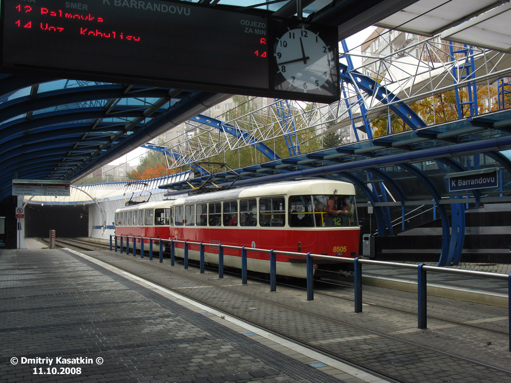 Прага, Tatra T3R.P № 8505
