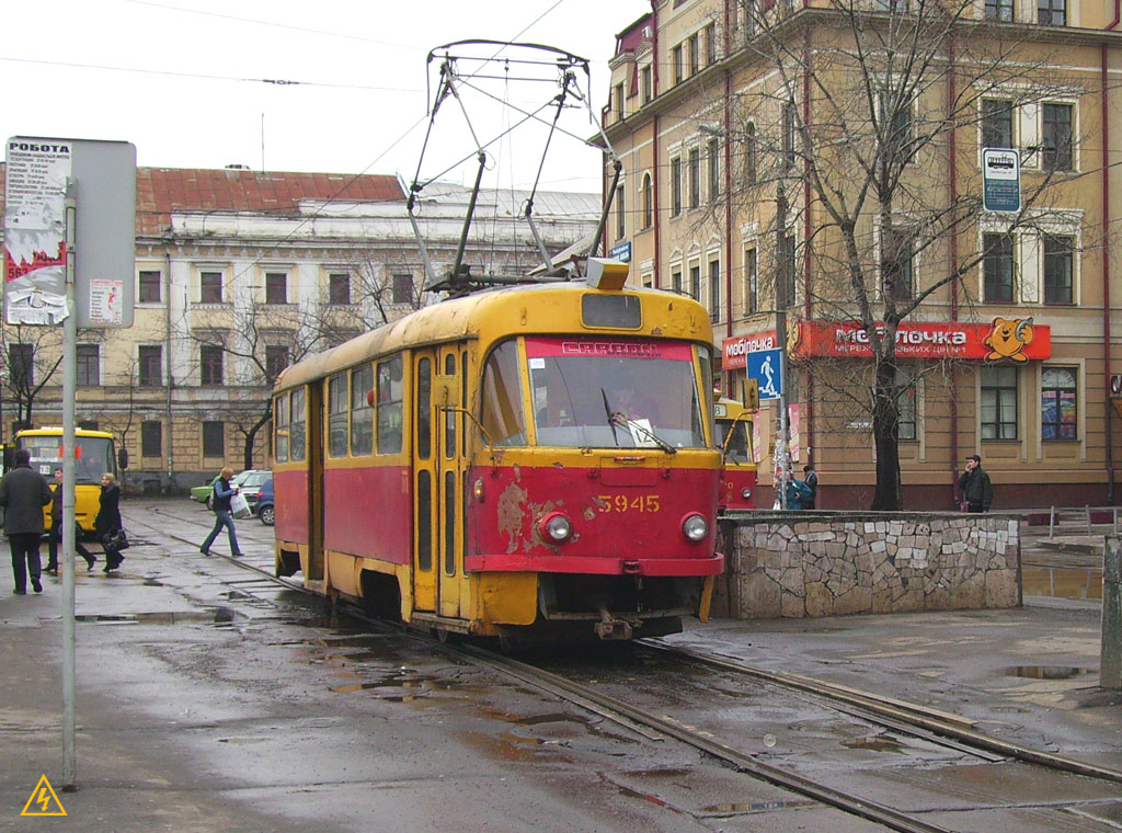 Київ, Tatra T3SU № 5945