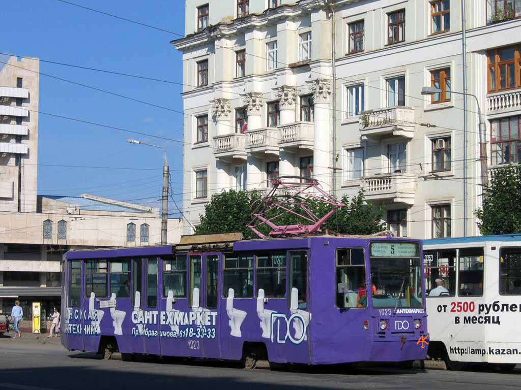 Казань, 71-608К № 1023 Казань, 71-608К № 1023