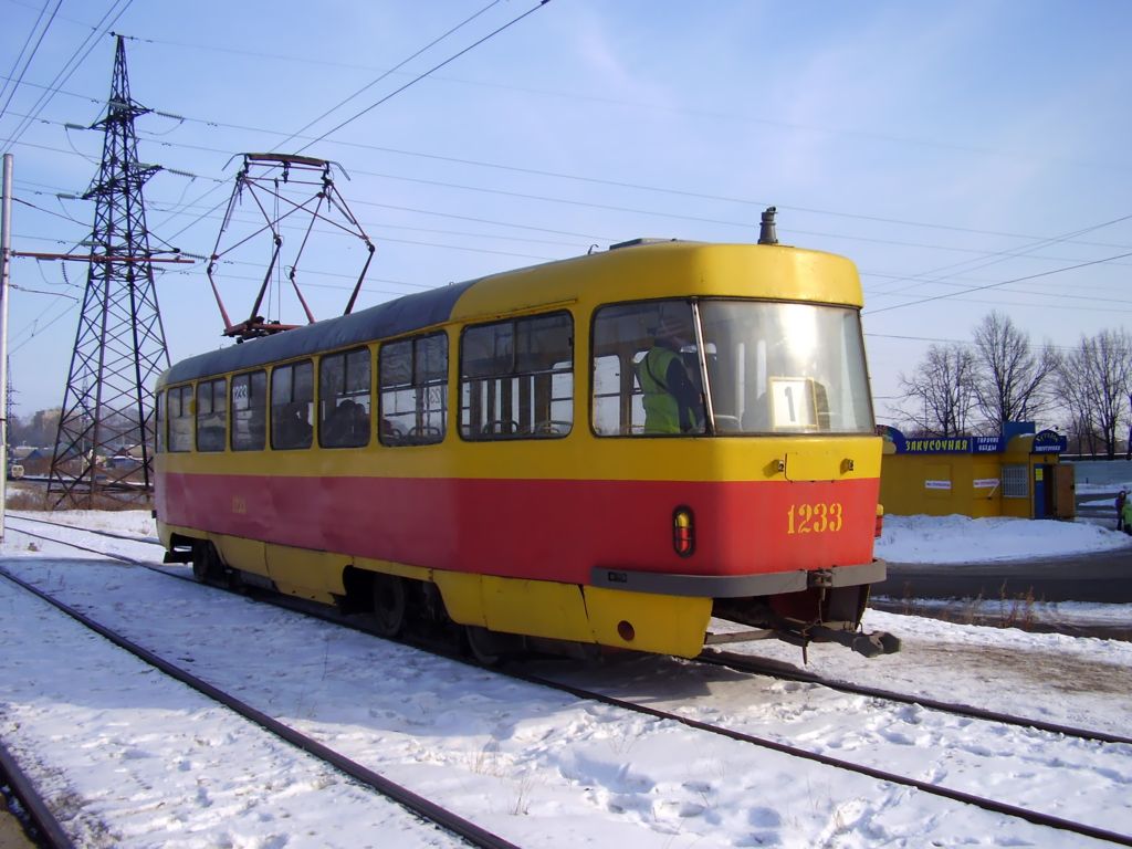 Ульяновск, Tatra T3SU № 1233