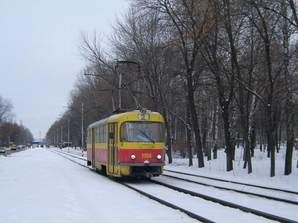 Ульяновск, Tatra T3SU № 1154
