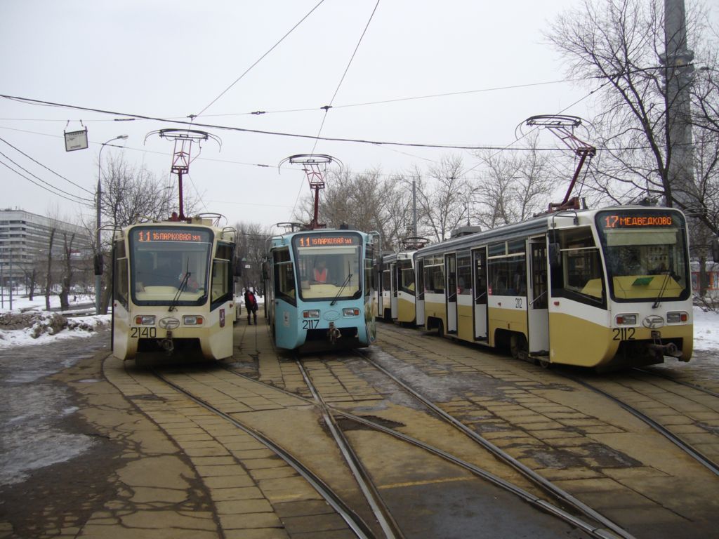 Москва, 71-619А № 2140; Москва, 71-619А № 2117; Москва, 71-619КТ № 2112