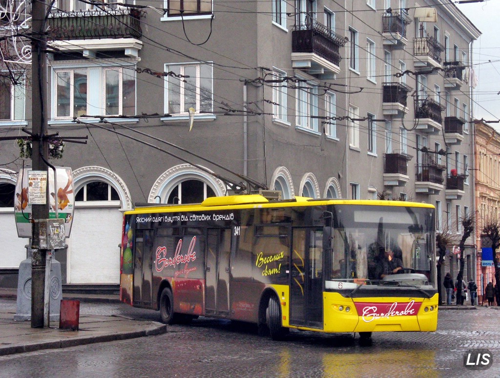 ჩერნივცი, LAZ E183D1 № 341
