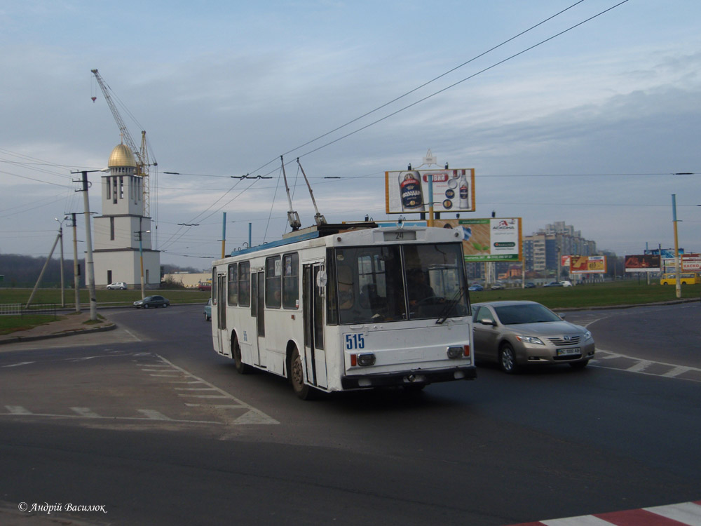 Львов, Škoda 14Tr02/6 № 515