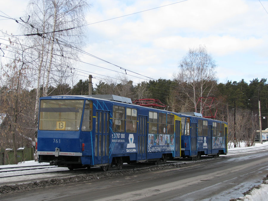 Екатеринбург, Tatra T6B5SU № 761