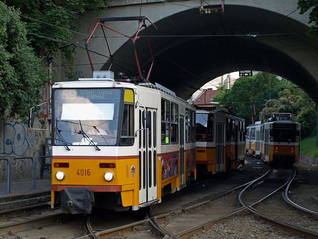 Будапешт, Tatra T5C5K № 4016; Будапешт, Tatra T5C5K № 4056